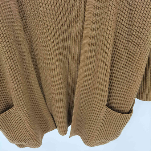 バトナー BATONER ウール7G両畦ニットガウン カーディガン レディース  1